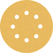 Bosch Professional Expert C470 Sandpaper - 125mm, 8 Holes, G 80  for Random Orbital Sanders