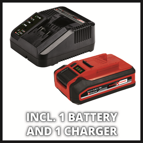 Einhell Power X-Change Mower 18V, 30cm Width, 1x 3.0Ah - Battery Included