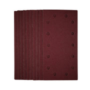 Draper Tools 1/2 Sanding Sheets With Hook And Loop, 115 x 230mm, 80 Grit (Pack Of 10)