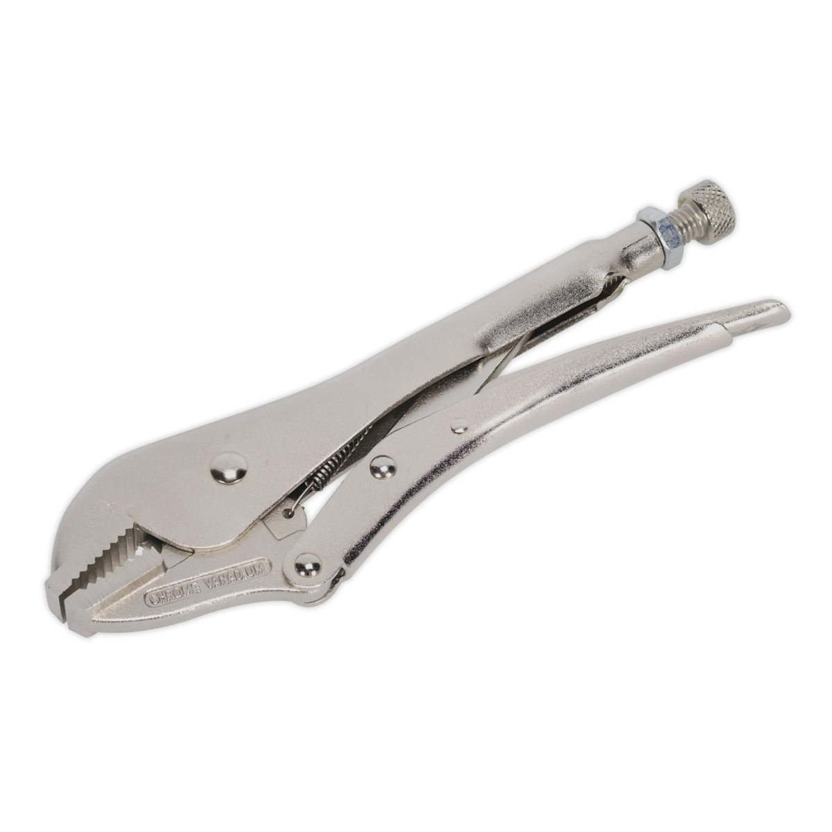 Sealey Locking Pliers Straight Jaws 230mm 0-45mm Capacity