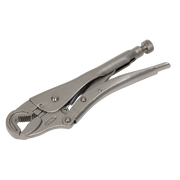 Sealey Locking Pliers Round Jaws 235mm 0-50mm Capacity