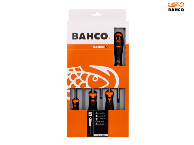 Bahco B219.005 BAHCOFIT Screwdriver Set, 5 Piece