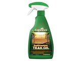Cuprinol Naturally Enhancing Teak Oil Clear Spray 500ml