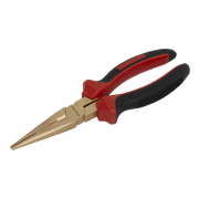 Sealey Long Nose Pliers 200mm - Non-Sparking