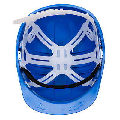 Portwest Expertline Safety Helmet (Slip Ratchet) #colour_royal-blue