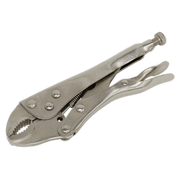 Sealey Locking Pliers 175mm Curved Jaw