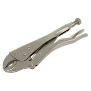 Sealey Locking Pliers 215mm Curved Jaw