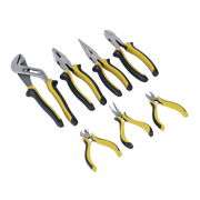 Sealey Comfort Grip Pliers Set 7pc