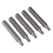 Sealey TRX-Star* T40 Bit Long Pack of 5