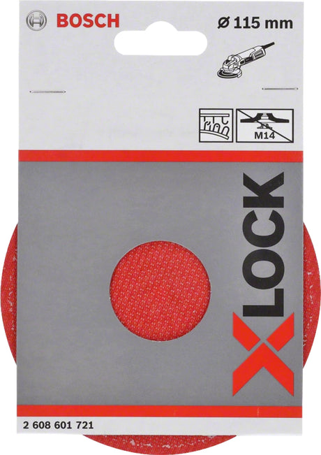 Bosch Professional X-LOCK Backing Pad - Hook and Loop, 115mm, 13300rpm
