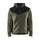 Blaklader Knitted Jacket with Softshell 5940 #colour_autumn-green-black