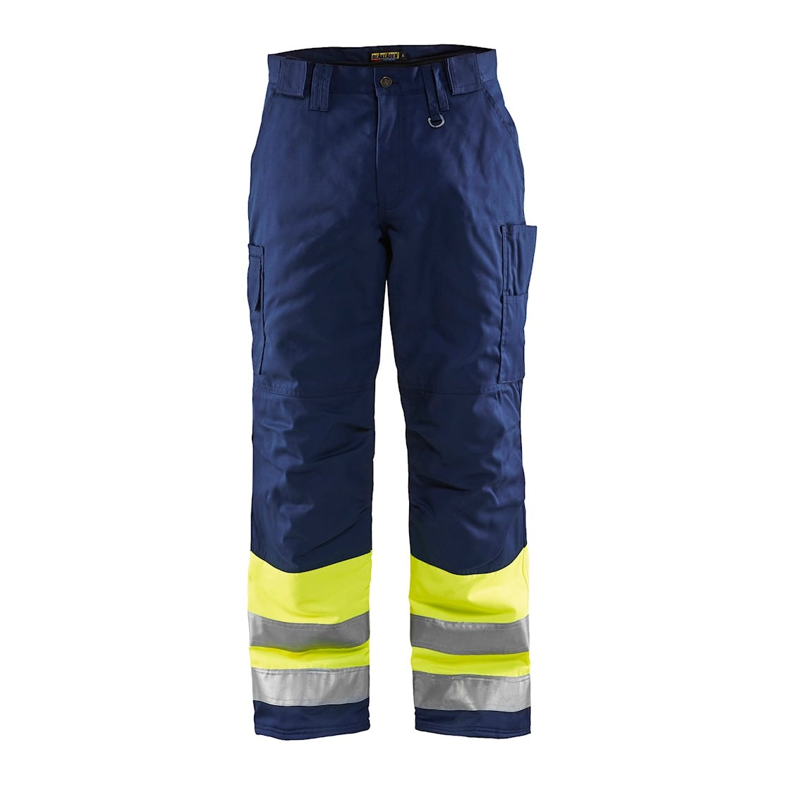 Blaklader Hi-Vis Winter Trousers 1862 - Hi-Vis Yellow/Navy Blue