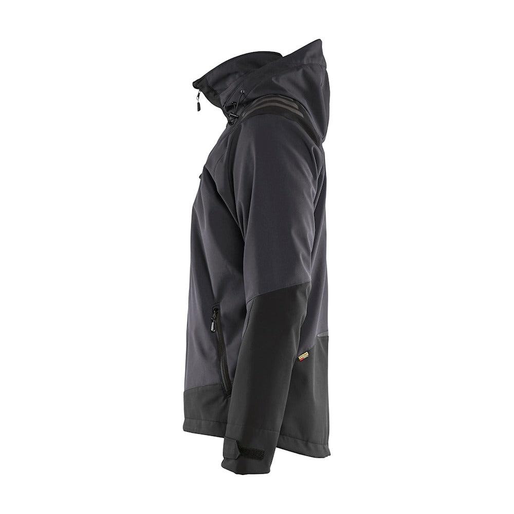 Blaklader Softshell Jacket 4749 #colour_dark-grey-black