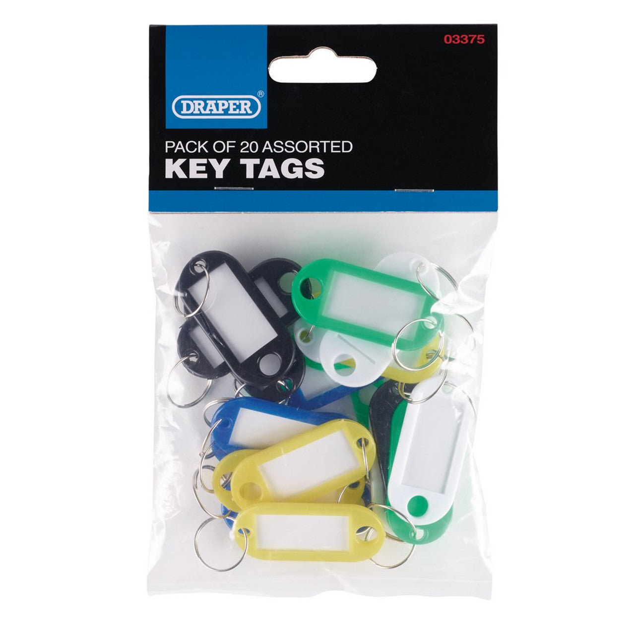 Draper Tools Assorted Key Tags (Pack Of 20)