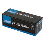 Draper Tools Powerup Ultra Alkaline AA Batteries (Pack Of 40)