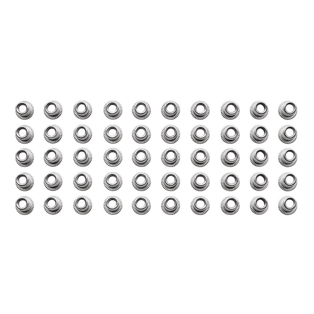 Draper Tools Zinc Plated Threaded Insert Rivet Nuts, M5 x 0.8mm (Pack Of 50)