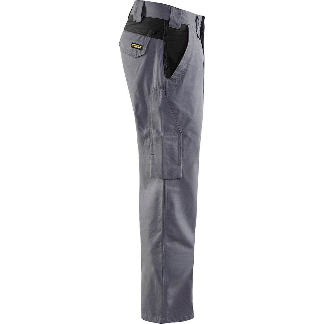 Blaklader Industry Trousers 14041800 - Grey/Black #colour_grey-black