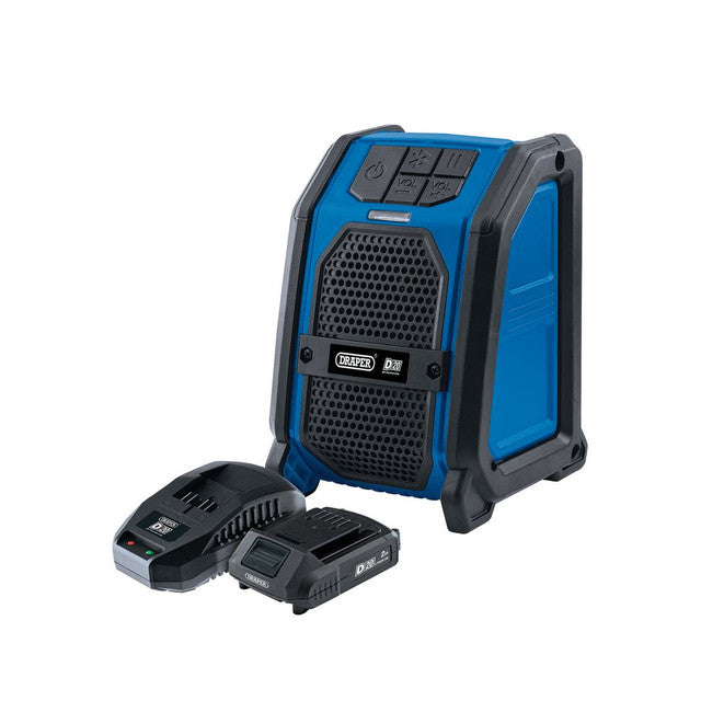 Draper Tools D20 20V Wireless Speaker Kit (3 Piece)