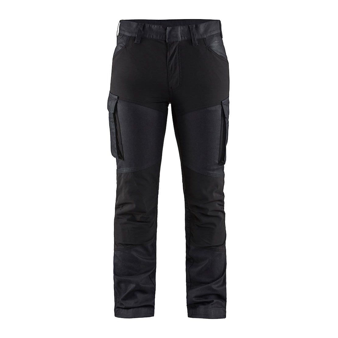 Blaklader Women's Service Trousers Denim Stretch 7147 #colour_navy-blue-black