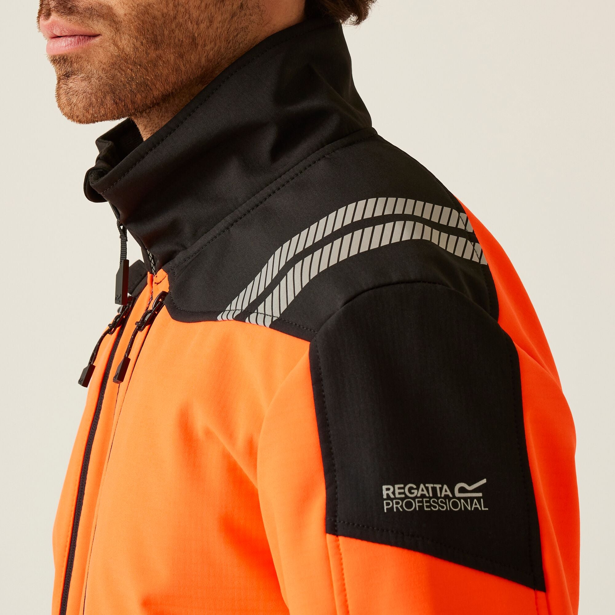 Regatta Professional Mens Hi-Vis X PRO 3 Layer Softshell Jacket - Class 2