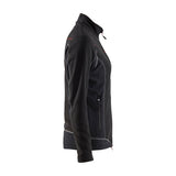 Blaklader Women's Micro Fleece Jacket 4924 #colour_black-red