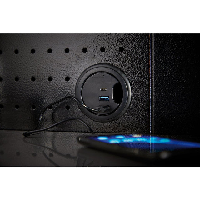Draper Tools 3-Port In-Desk Usb 3.0 Hub With 2 x Usb A & 1 x Usb C