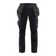 Blaklader Women's Craftsman Trousers with Stretch 7130 #colour_black