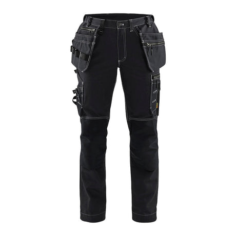 Blaklader Women's Craftsman Trousers with Stretch 7130 #colour_black