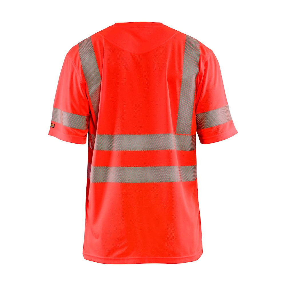 Blaklader Uv T-Shirt Hi-Vis 3420 #colour_red-hi-vis