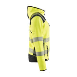 Blaklader Women's Hi-Vis Knitted Jacket 4967 #colour_hi-vis-yellow-black