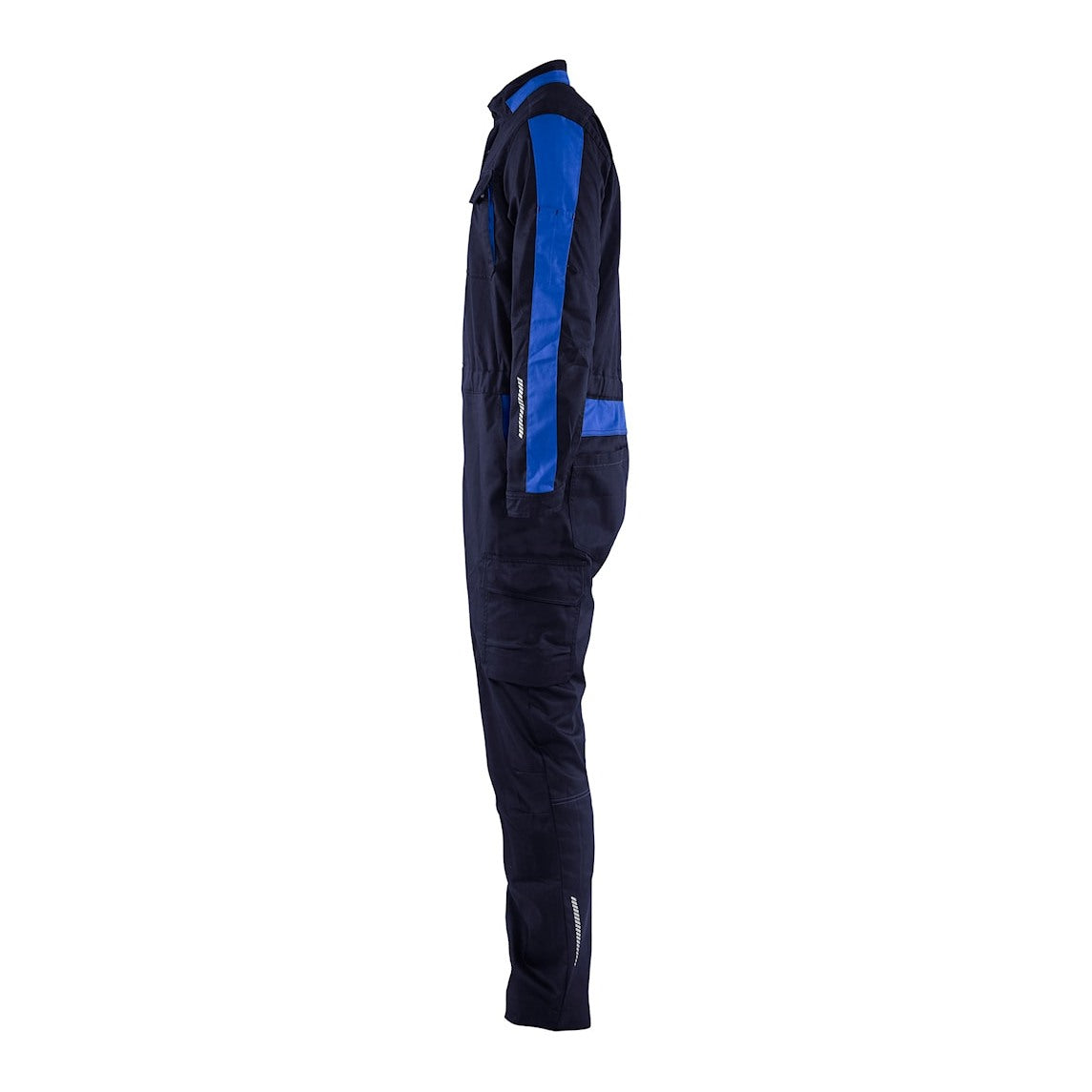 Blaklader Industry Overalls Stretch 6144 #colour_navy-blue-cornflower-blue