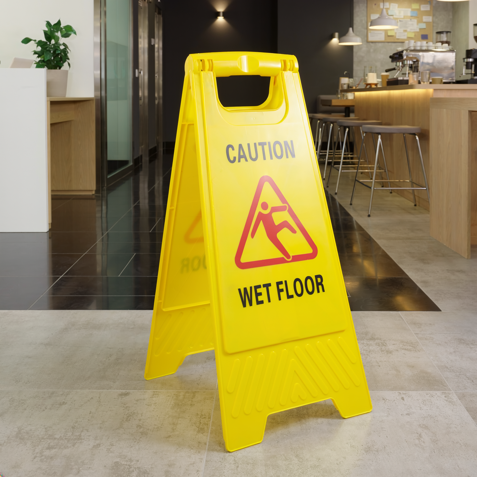 GS Workwear & Tools Caution "Wet Floor" Sign