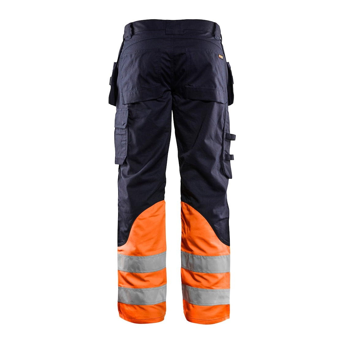 Blaklader Multinorm Inherent Trousers 1489 #colour_navy-blue-orange