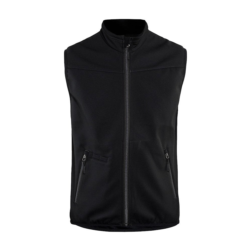 Blaklader Softshell Vest 3850 #colour_black-dark-grey