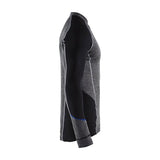 Blaklader Underwear Top Warm 100% Merino 4897 #colour_mid-grey-black