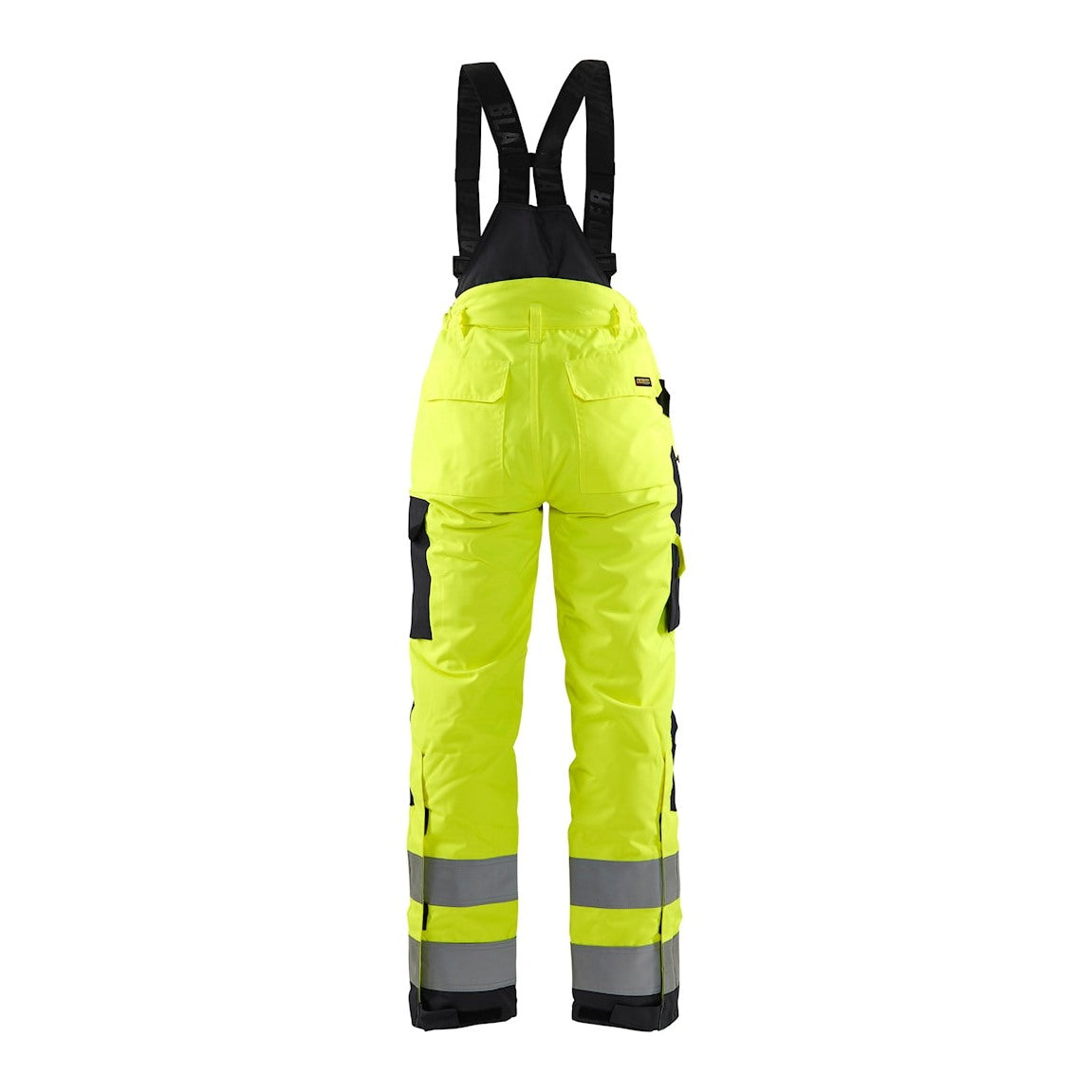 Blaklader Women's Hi-Vis Winter Trousers 7885 #colour_hi-vis-yellow-black