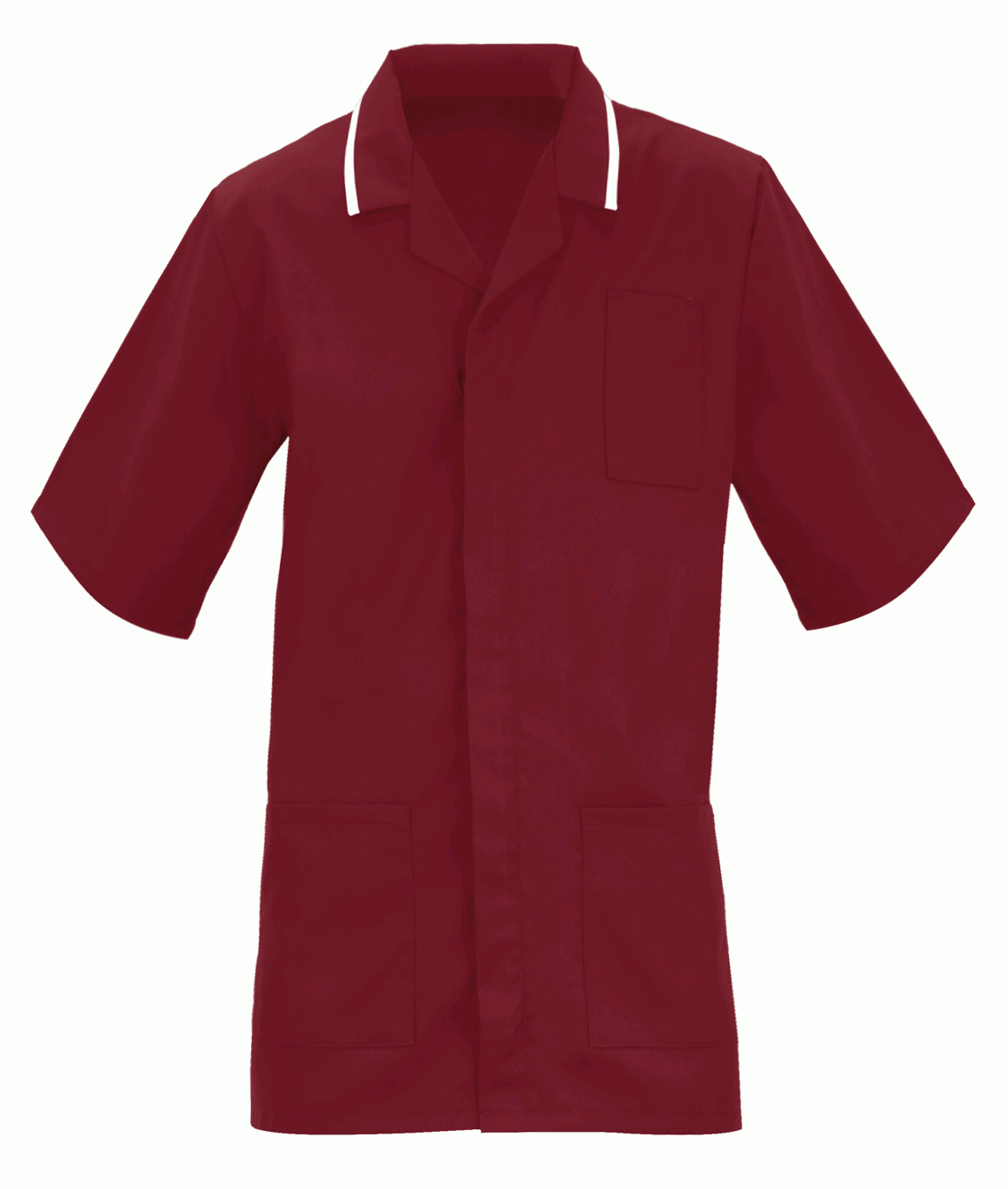 Orbit International Men'S Healthcare Tunic - Burgundy