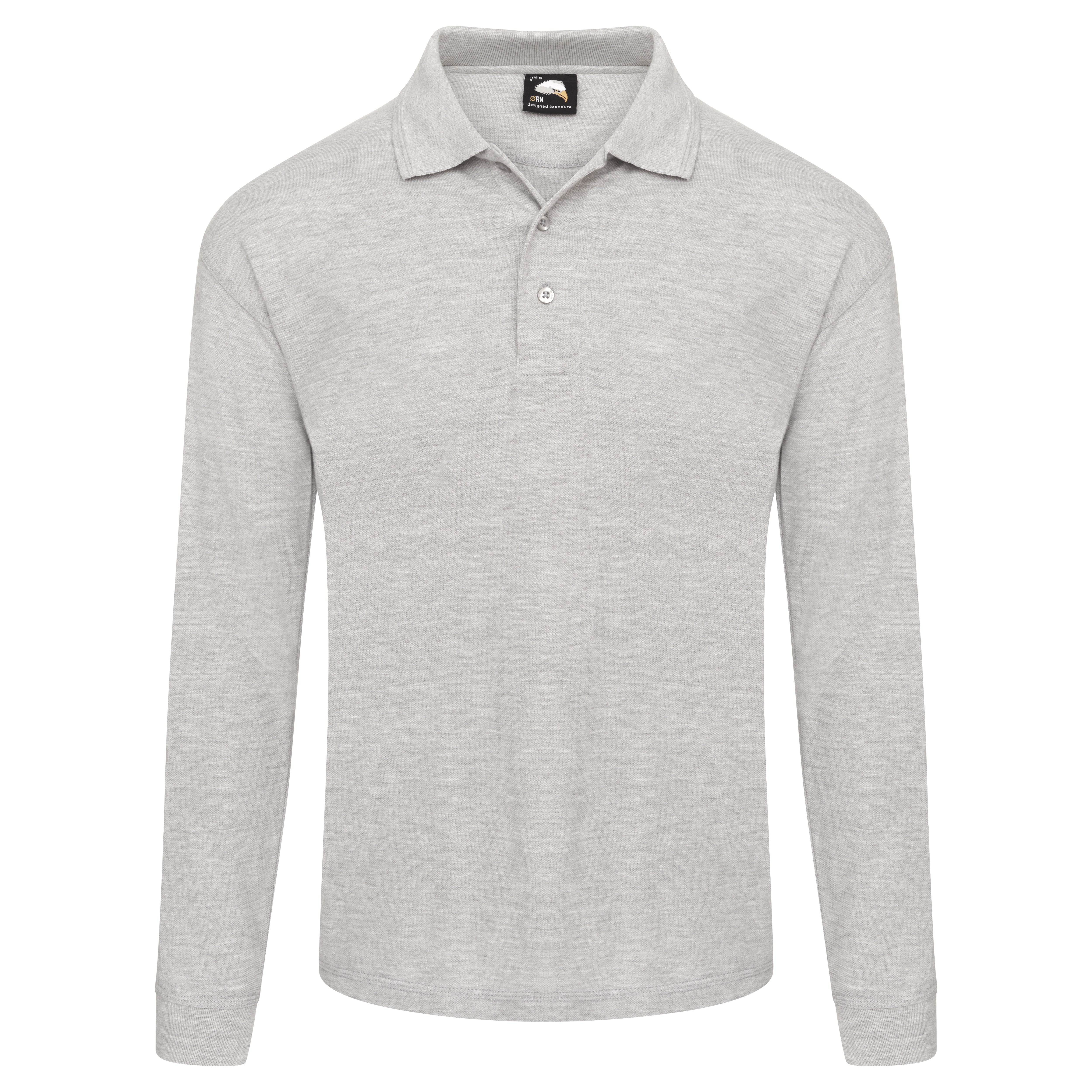Orn Clothing Weaver Long Sleeved Poloshirt