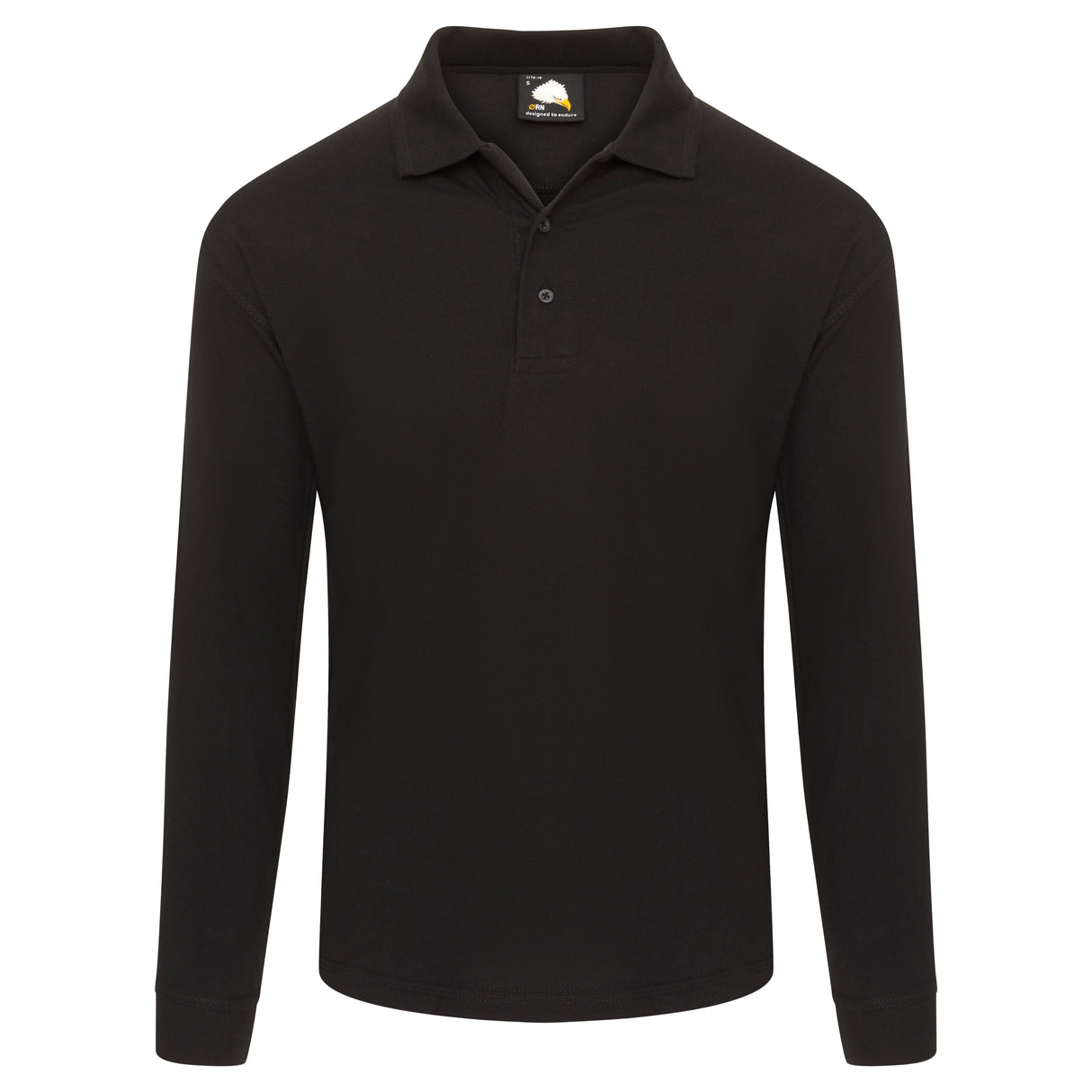 Orn Clothing Weaver Long Sleeved Poloshirt