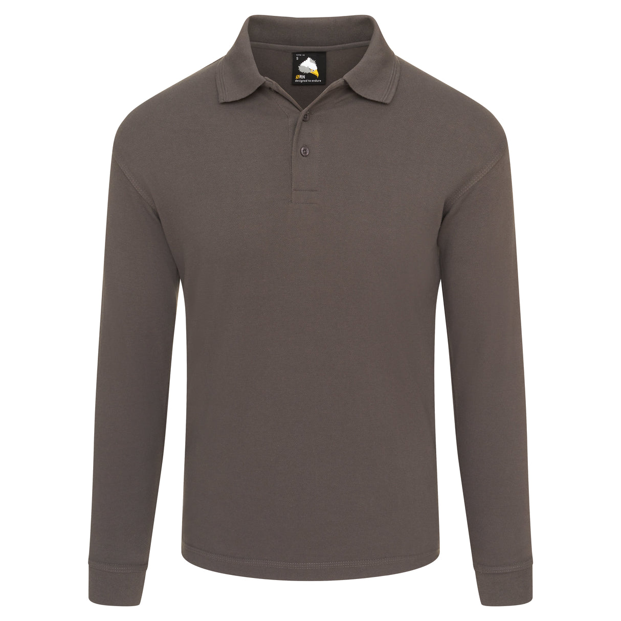 Orn Clothing Weaver Long Sleeved Poloshirt