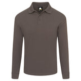 Orn Clothing Weaver Long Sleeved Poloshirt