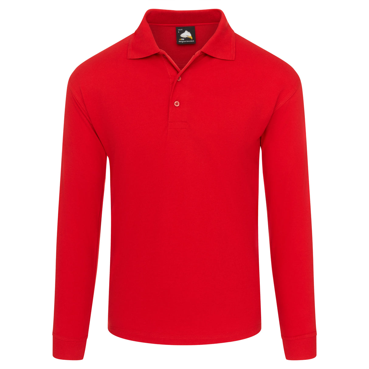 Orn Clothing Weaver Long Sleeved Poloshirt