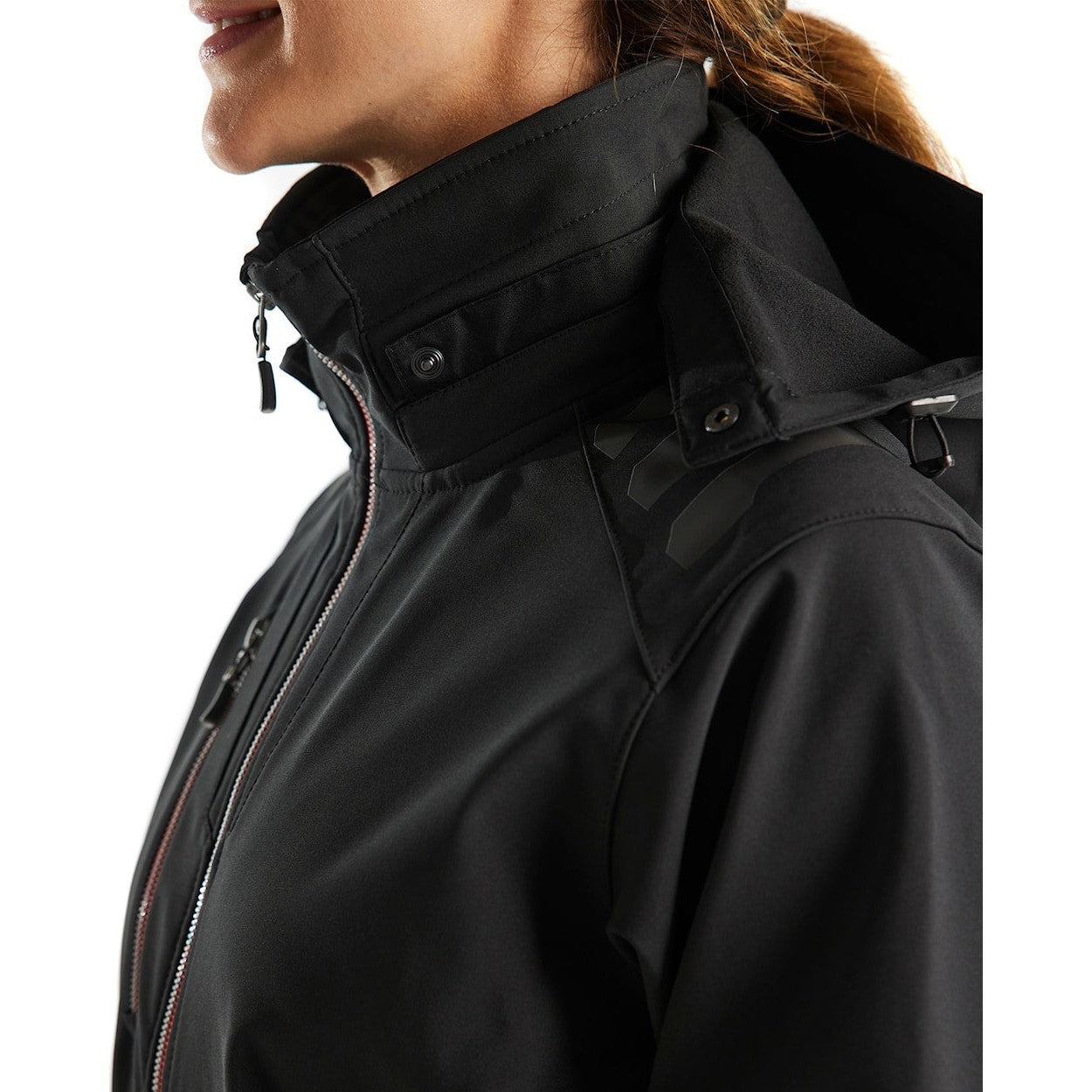 Blaklader Women's Softshell Jacket 4719 #colour_black-red