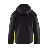 Blaklader Shell Jacket 4790 #colour_black-hi-vis-yellow