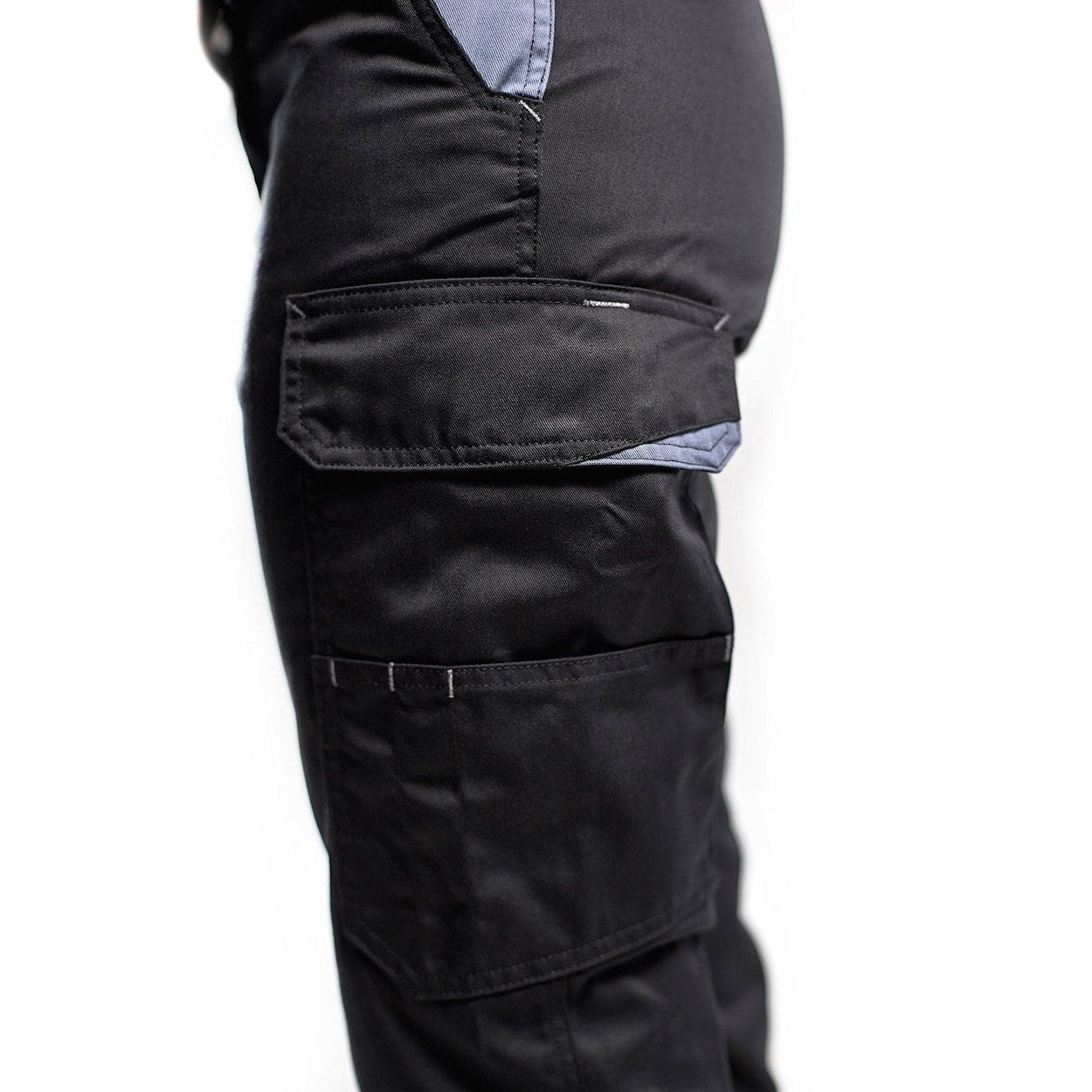 Blaklader Women's Industry Trousers 7104 #colour_black-grey