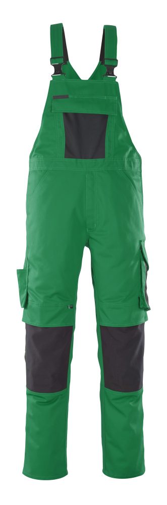 Mascot Unique Leipzig Bib & Brace - Green/Black