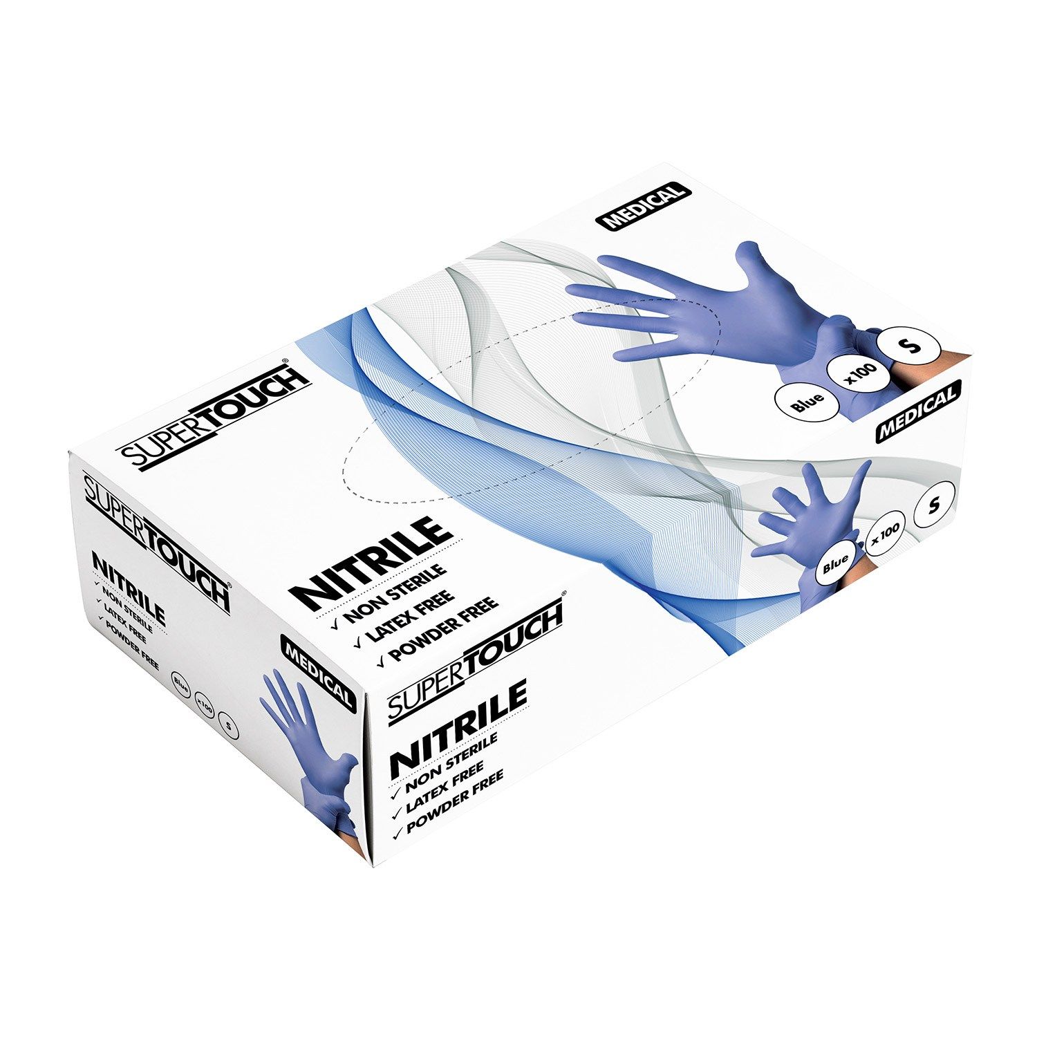 Supertouch Powderfree Nitrile Gloves