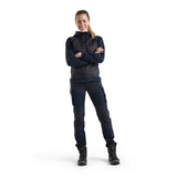Blaklader Women's Hybrid Sweater 3464 #colour_dark-navy-black