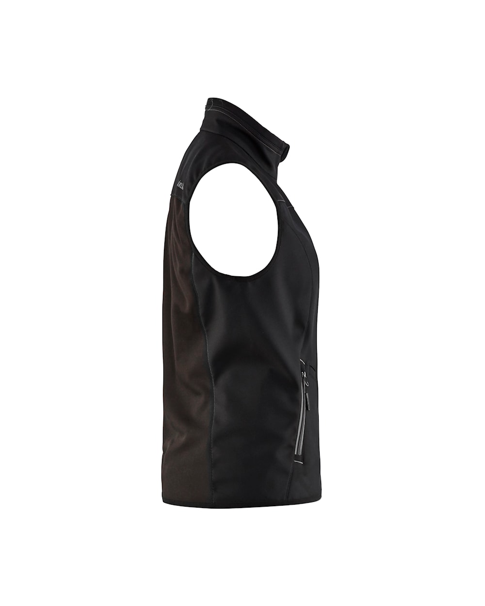Blaklader Women's Softshell Vest 3851 #colour_black-dark-grey