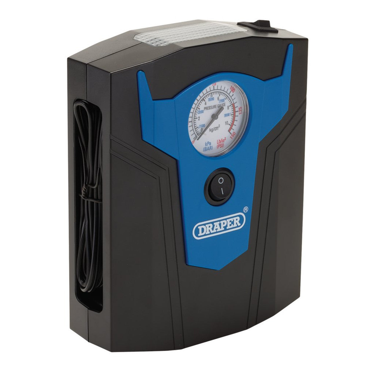 Draper Tools 12V Analogue Tyre Inflator